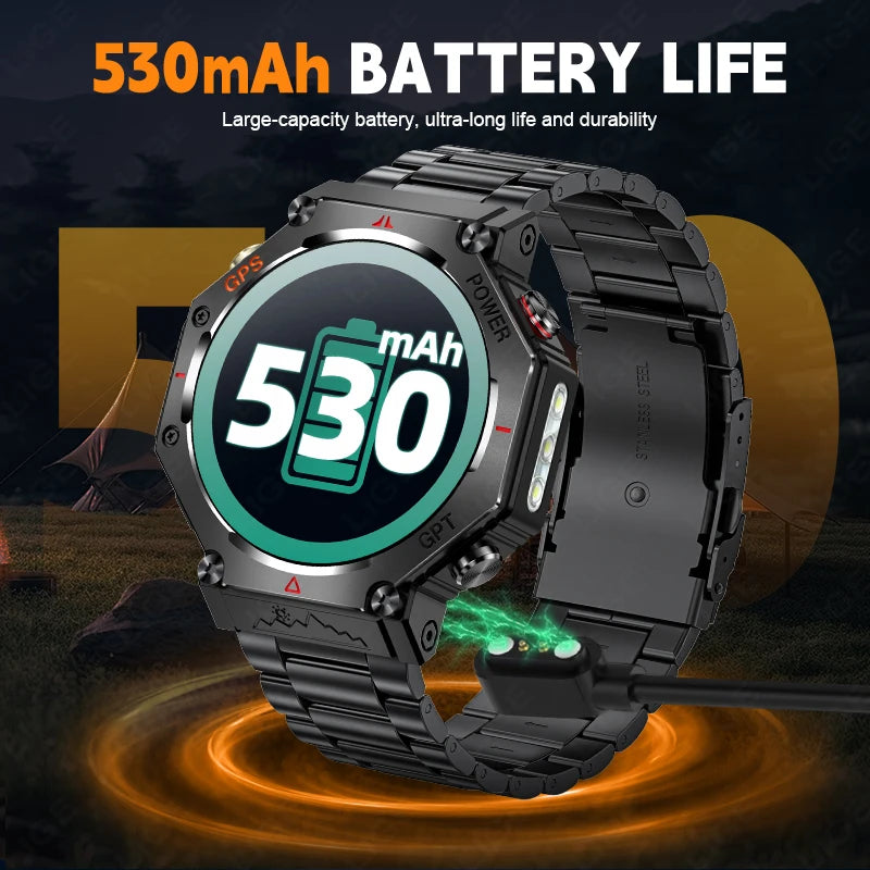 Montre connectée LIGE 2025 pour HUAWEI Xiaomi.